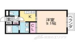 ボヌール北白川間取り図面
