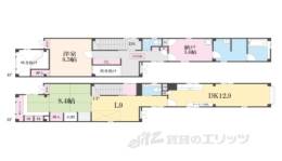 両替町姉小路下る柿本町ビル間取り図面