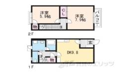 貸家間取り図面