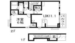 グレース椥辻間取り図面
