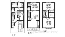 貸家間取り図面