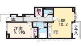 花のワルツ嵯峨間取り図面