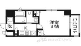 ベラジオ四条大宮３間取り図面