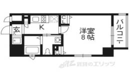 ベラジオ四条大宮３間取り図面
