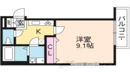 シャルレ１番館間取り図面