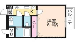 シャルレ１番館間取り図面