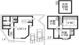 貸家間取り図面