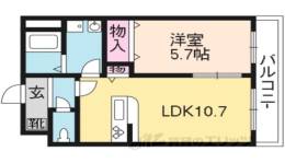 ミモザコート間取り図面