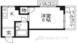 ベール天神川間取り図面