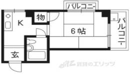 ベール天神川間取り図面