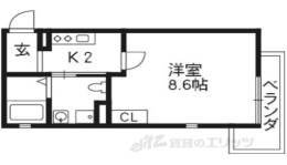 マルティ円町間取り図面