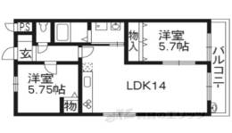 ミル・グリシーヌ間取り図面