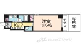 ソフィアブリュー二条間取り図面