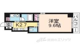 ソフィアブリュー二条間取り図面
