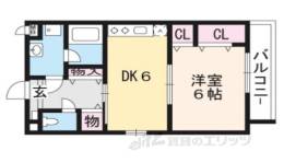 コンフォールドミールＫ間取り図面