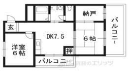 ハイツナカハラ間取り図面
