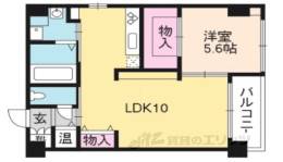 ラスパルマス京都円町間取り図面