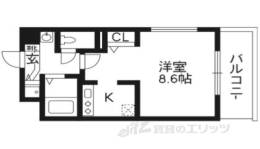 スワンズ京都二条城北間取り図面