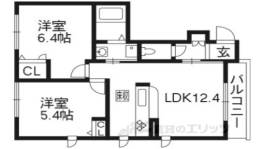 Ｏ’ｈａｎａ間取り図面