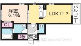 グリナージュ一乗寺Ａ棟間取り図面