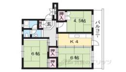 桃山南団地17号棟間取り図面