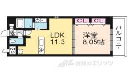 メディナ西院間取り図面