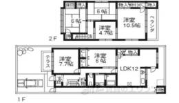 貸家間取り図面