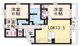 カーサリシェス間取り図面