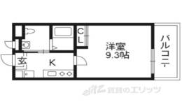 サンブライト丹波口間取り図面