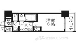プレサンス京都烏丸爛都間取り図面