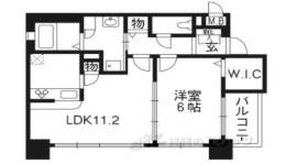 プレサンス京都烏丸爛都間取り図面