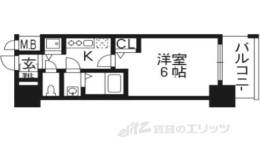 プレサンス京都烏丸爛都間取り図面