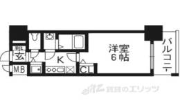 プレサンス京都烏丸爛都間取り図面