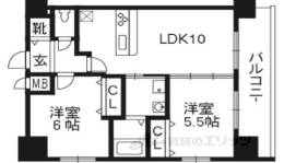 プレサンス京都烏丸爛都間取り図面