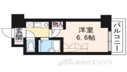 ラナップスクエア京都北野204間取り図面