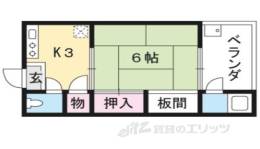 西野荘間取り図面
