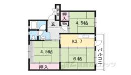 久御山団地34号棟間取り図面