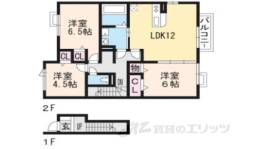 シャルマン北大路間取り図面