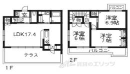 ＫＬＩＮＧＥＬ　ＢＡＵＭ下鴨間取り図面