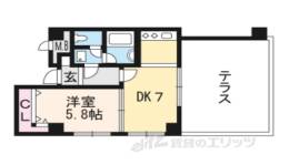 ルミエール西京極間取り図面