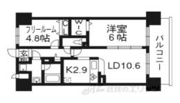プレサンス京都西院間取り図面