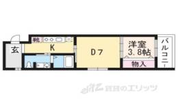 ヴィヴィ茶山間取り図面