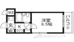 グランデール山科間取り図面