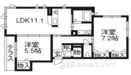 メヌエット間取り図面