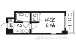 エスリード京都河原町第2間取り図面