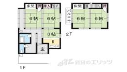 貸家間取り図面
