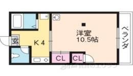 グリーンハイツ紫野間取り図面
