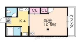グリーンハイツ紫野間取り図面