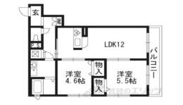 メゾン・デュ・パルファン間取り図面