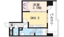 Ｊ　ＣＯＵＲＴ石山駅前間取り図面